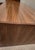 Ebanista BARCELO COCKTAIL TABLE 72"W x 30"D x 19"H Parsons style cocktail table Zebra wood with walnut edge detail Natural...