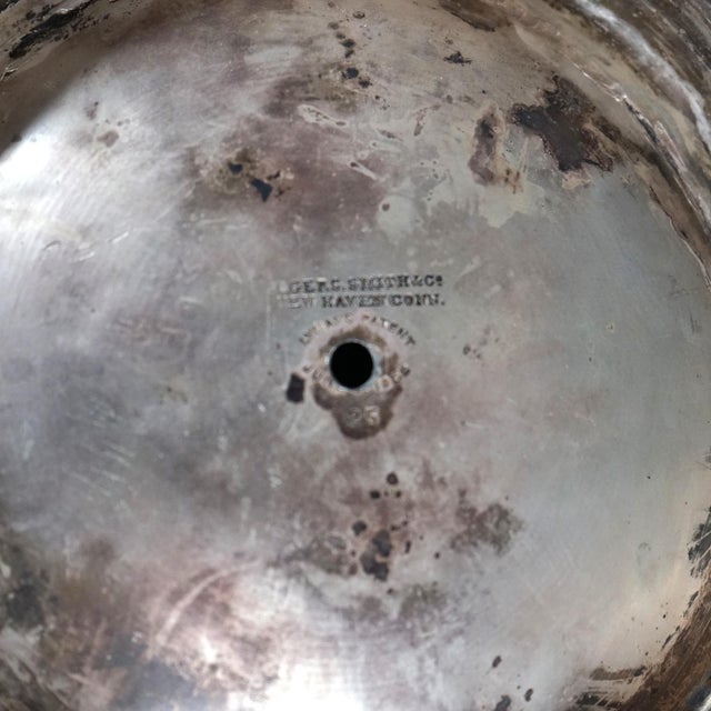 Antique Figural & Footed Rogers Smith Silver Plated Pitcher, Circa 1890 For Sale - Image 4 of 12