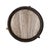 Salvaged pine wood frame tray top with black distressed painted finish and grey toned inset natural marble. Set on hand...