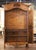 Mid 18th Century 18th Century French Louis XV Carved Walnut Wedding Armoire From Provence For Sale - Image 5 of 18