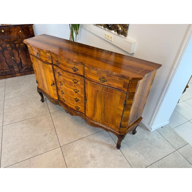 Baroque Brown Sideboard with Drawers For Sale - Image 5 of 10