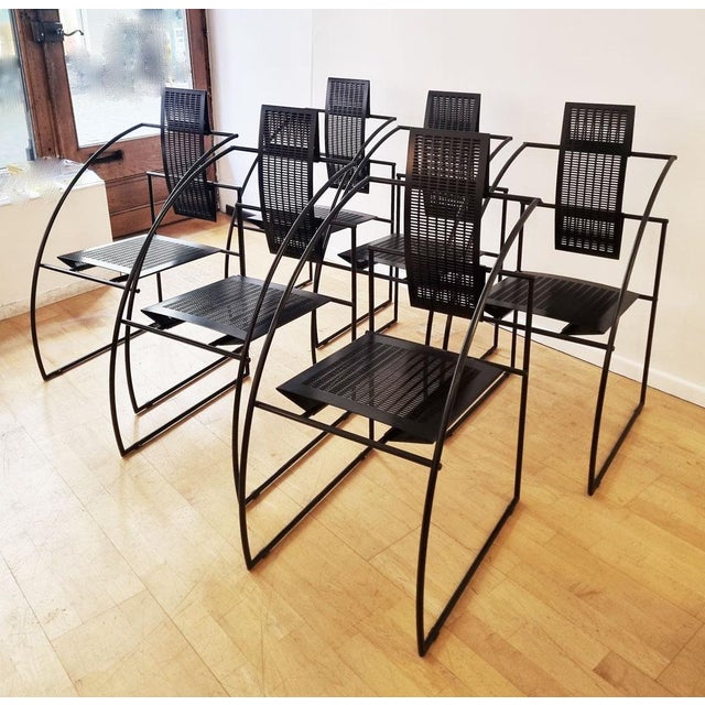Black Quinta Chair by Mario Botta for Alias, Italy, 1985 For Sale - Image 8 of 8