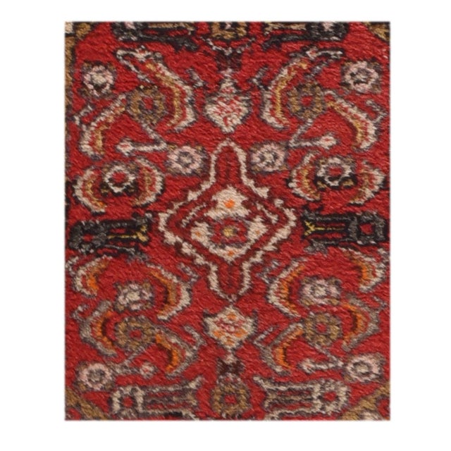 Vintage Hamedan Rug 1'10'' X 2'8'' For Sale - Image 4 of 4