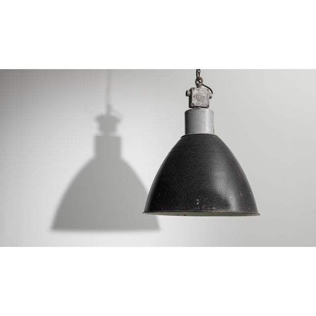 1950s, European Industrial Pendant For Sale In Greensboro - Image 6 of 9