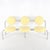 Yellow Steel and Fabric Bench, 1980s For Sale - Image 8 of 16