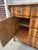 Vintage French Provincial Sideboard Buffet Credenza Server With Serpentine Front For Sale - Image 10 of 12
