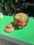 Vintage Ceramic Hand Painted Fruit Style Cookie Jar For Sale - Image 4 of 7