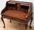 Vintage Secretary Desk / Writing Desk – Mahogany, Leather Top, French For Sale - Image 4 of 4