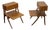 Pair of Kipp Stewart for Drexel Declaration Walnut End Tables Nightstands For Sale