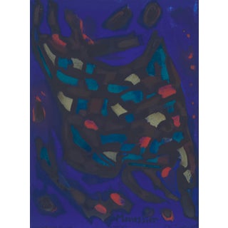 Original 1964 Lithograph "Composition" by Alfred Manessier For Sale