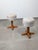 Scandinavian Modern Pine and Fabric Stools, 1980s, Set of 2 For Sale - Image 8 of 10