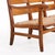 A French Elm Triple-Seat Bench, C. 1960. For Sale - Image 4 of 6
