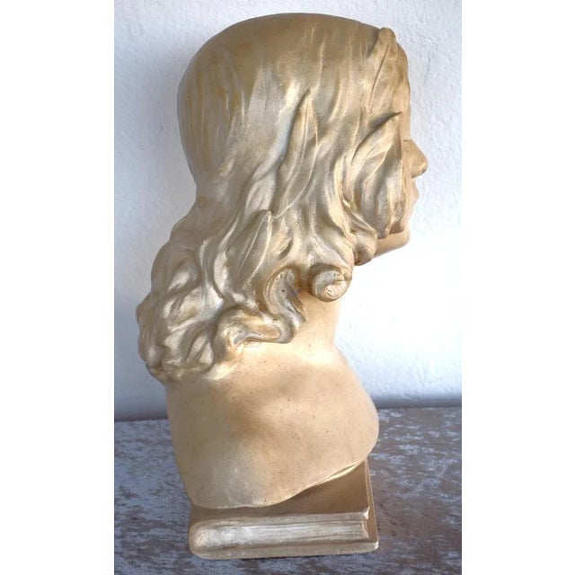 Female Bust by Julien Caussé, 1890s For Sale - Image 5 of 9