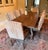 Rustic European Michael Taylor Walnut Portuguese Dining Table For Sale - Image 3 of 11