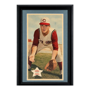 Pete Rose - Cincinnati Reds, Vintage Framed Print