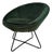 Green Velvet Lucena Lounge Chair, 2000s For Sale