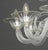 Murano Clear Glass Ten Branch Chandelier For Sale - Image 10 of 13