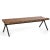 Contemporary Large Teak Perlude Bench by Caroline Voet For Sale - Image 3 of 6