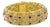 3 Carat Sapphire and 2 Carat Diamond Bracelet in 18 Karat Yellow Gold 116 Gm For Sale