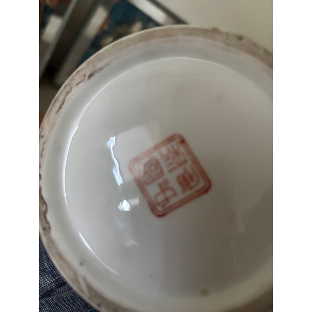 Chinese 1960s Chinese Porcelain Urns - a Pair For Sale - Image 3 of 6