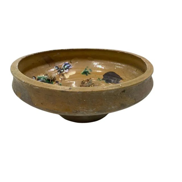 Antique Hungarian Folk Art Decorative Bowl For Sale In Los Angeles - Image 6 of 6