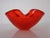 Red Sommerso Murano Glass Bowl, Italy, 1960s For Sale - Image 4 of 14
