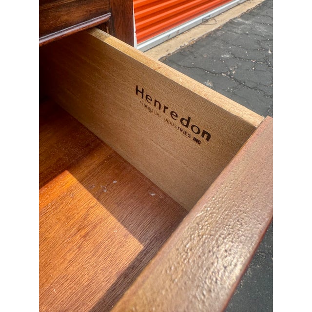 Henredon American Empire Flame Mahogany Dresser Chest For Sale - Image 10 of 11