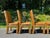 Milo Baughman for Thayer Coggin Set of 6 Parsons Dining Chairs by Milo Baughman for Thayer Coggin For Sale - Image 4 of 12