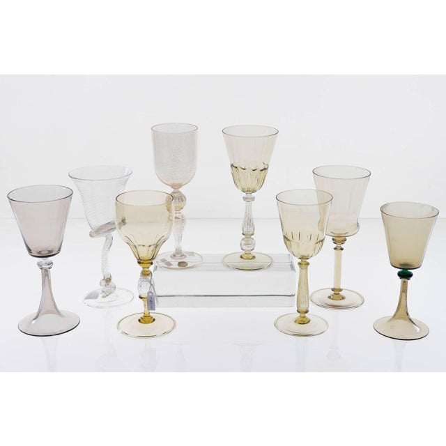 Glasses by Cenedese, Set of 8 For Sale - Image 6 of 18