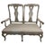 Early 20th Century Grey Painted Swedish Settee with Shell and Foliate Carving For Sale - Image 10 of 18