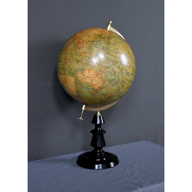 Late 19th Century Globe from J. Forest, 1890s For Sale - Image 3 of 18