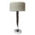 Mid-Century Chrome and Lacquered Aluminum Table Lamp For Sale - Image 13 of 13
