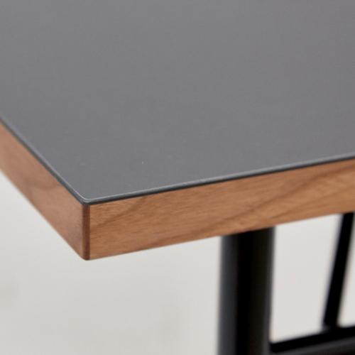 Nyhavn Desk in Black Lino and Steel by Finn Juhl For Sale - Image 12 of 18