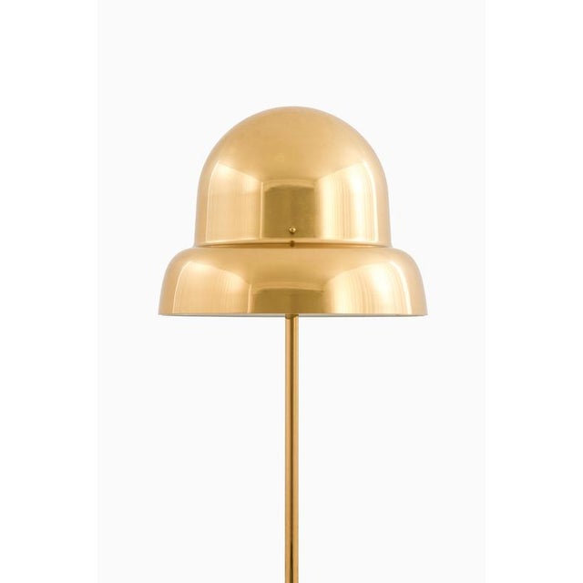 This rare floor lamp, model g-125, was designed by eje ahlgren and produced by bergboms in sweden during the 1970s. The...