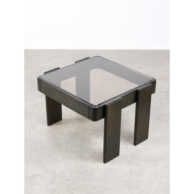 Small Vintage Coffee Table by Gianfranco Frattini, 1970s For Sale - Image 6 of 13