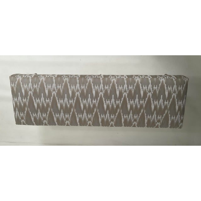 Metal White Bronze Organic Form Bench, Sorgue Bench For Sale - Image 7 of 15