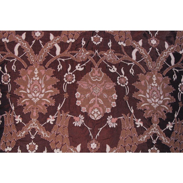 2020s Elegant Suzani Floral Turkish Decorative Pillow For Sale - Image 5 of 10