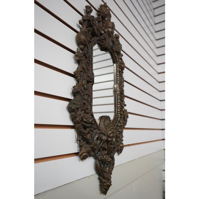 Age: c1890-1900 Details: High Quality Construction Zinc Back Outstanding Details Offered @ Fraction of Original Retail...