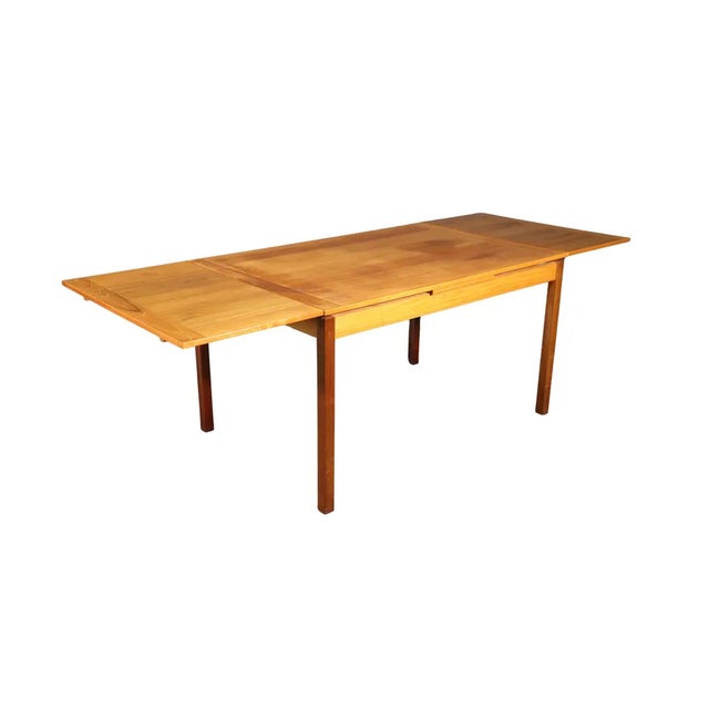 Sienna Danish Draw Leaf Dining Table For Sale - Image 8 of 8