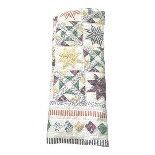 Vintage Handmade Star Quilt For Sale