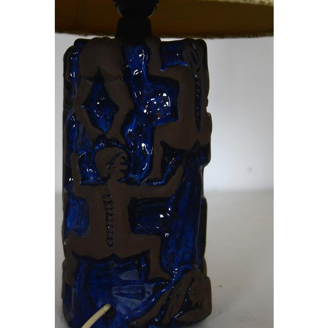 1970s Table Lamp in Stoneware by Sys Marstrand for JIE Keramik, 1970s For Sale - Image 5 of 15