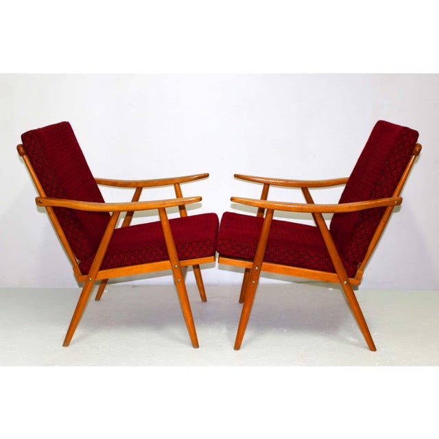 Vintage Armchairs, 1950s, Set of 2 For Sale - Image 6 of 6