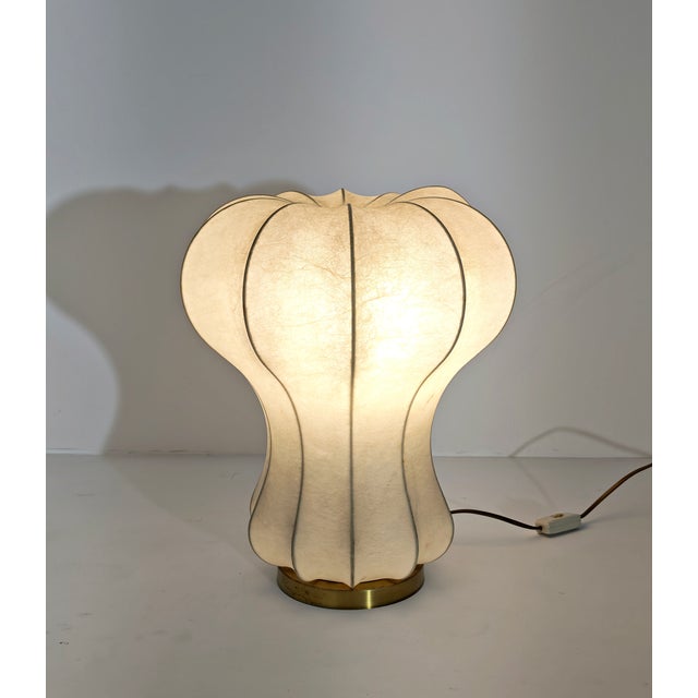 Mid-Century Modern Italian Cocoon Gatto Table Lamp by Achille and Pier Giacomo Castiglioni for Flos, 1960s For Sale - Image 3 of 12