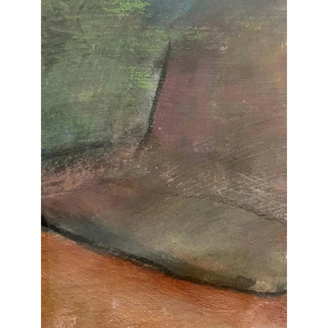 1960s Caricatural Portrait - Gouache on Paper by Max Turner For Sale - Image 5 of 5