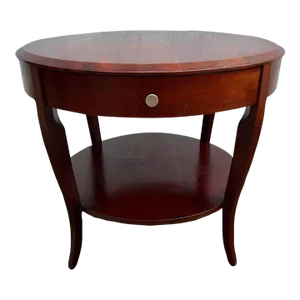 20th Century One Drawer 2 Tier Side Table.