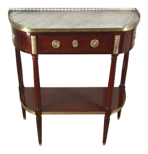 1800s French Directoire Period Console Table
