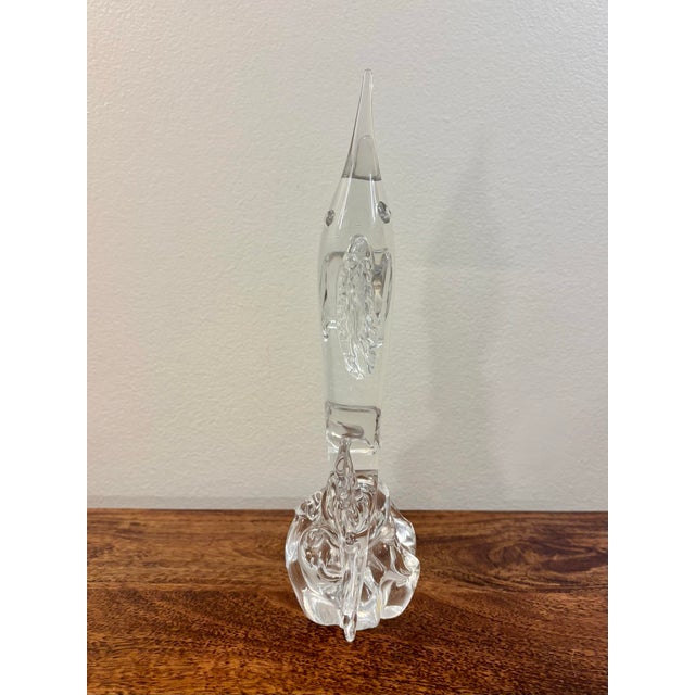 1970s 1970s Murano Blown Glass Marlin Fish Sculpture, Italy For Sale - Image 5 of 8