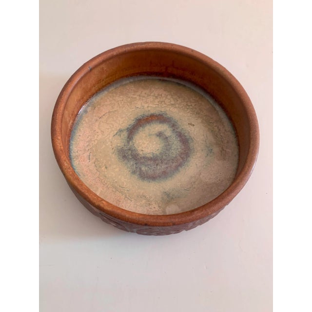 Mid-Century Modern California Modernist Paul Bellardo Bowl Modern Pottery - Paul Bellardo Ceramic Dish Platter Catchall Bowl Pot For Sale - Image 3 of 11