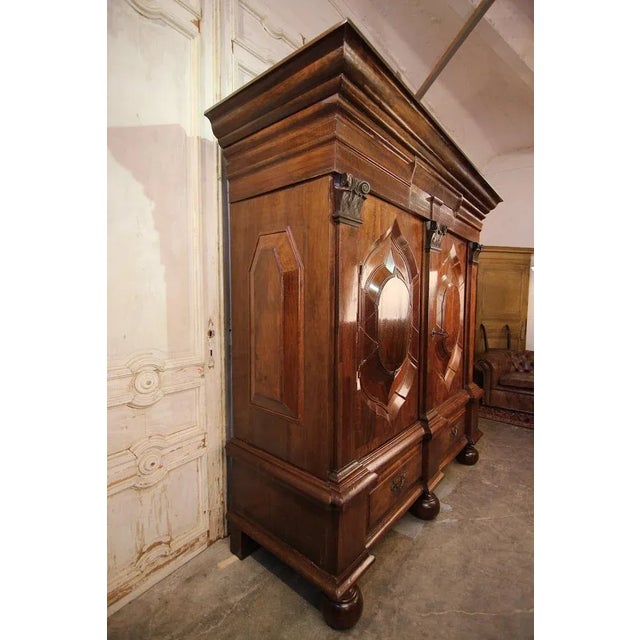 Hamburg Schapp Cabinet, 18th Century For Sale - Image 4 of 18
