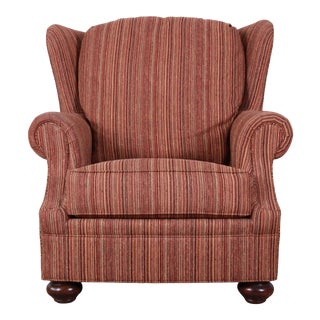 Stickley Wingback Lounge Chair For Sale
